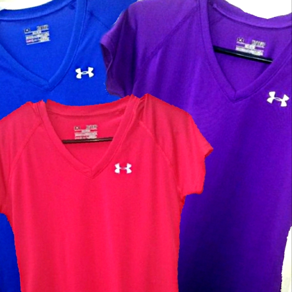 3 Brand New Under Armour Shirts